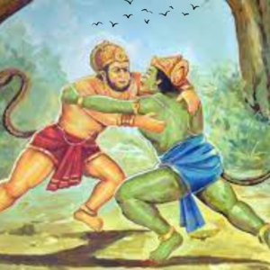 सुग्रीव ने बाली को ललकार